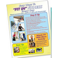 Easy Ways to "Fit In" Fitness Every Day Laminated Poster